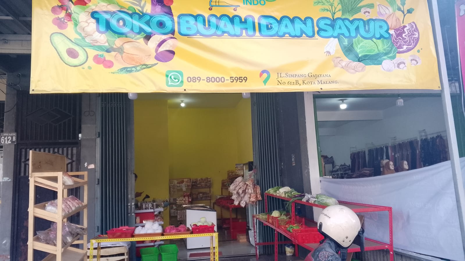 Toko buah sayur segar